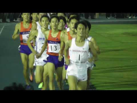 世田谷記録会5000m19組（最終組） 神奈川大13分台連発 2017.9.30