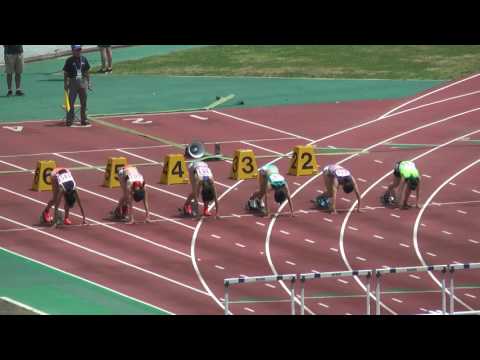 H29　南関東　女子100mH　予選1組