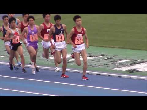 第96回　関西学生陸上競技対校選手権大会　男子1部5000ｍ決勝