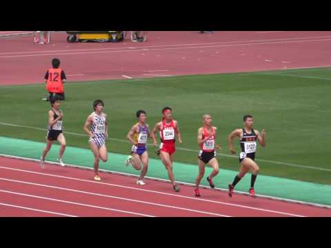 2017 東北高校陸上 男子 800m 予選5組