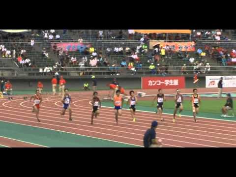 2015 第42回全日本中学校陸上競技選手権大会 男子100ｍ予選11組