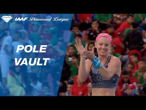 Sandi Morris soars to a pole vault meeting record in Rabat - IAAF Diamond League 2019