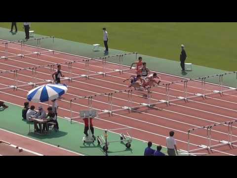 2016九州インカレ　男子110mH予選4組