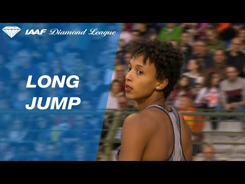 Malaika Mihambo over 7 meters again in the long jump final in Brussels - IAAF Diamond League 2019