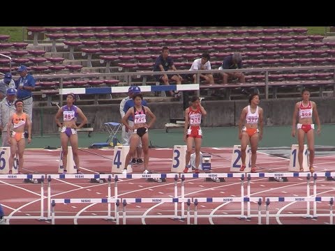 女子100mハードル準決勝1～3組★沖縄インターハイ陸上2019