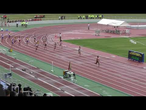 H30　関東選手権　女子4x100mR　予選2組