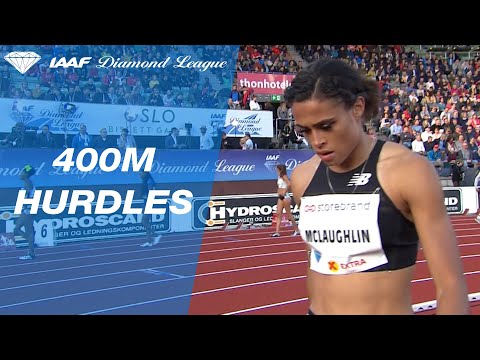 Sydney McLaughlin shocks the Olympic Champion in the 400m hurdles at Oslo - IAAF Diamond League 2019