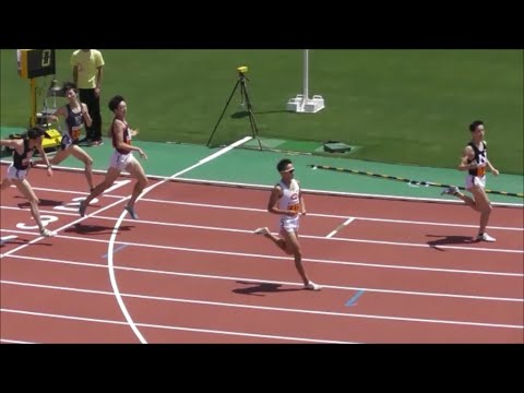 関東インカレ 男子1部800m予選1組 田母神一喜(中大)/入江(日大) 2019.5.25