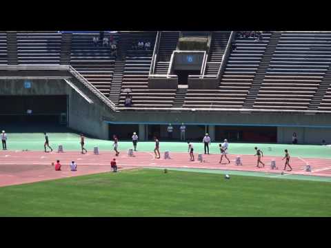 平成29年度 全国高校陸上北九州地区大会 男子200m準決勝2組