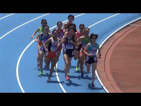 予選 女子1500m 日本学生個人陸上2024