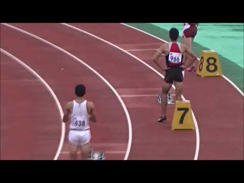 2018関西学生新人陸上競技選手権大会　男子400ｍH決勝