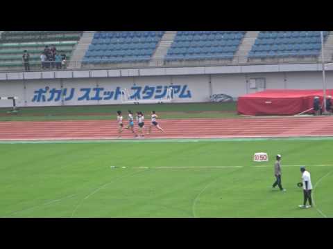 松原玲奈選手（香川大）女子800m予選1組、1着：2分31秒21　～四国インカレ2017～