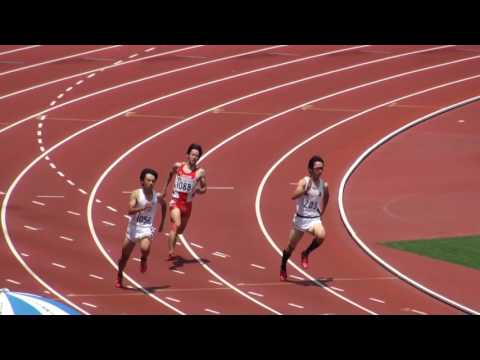 2017年 愛知県陸上選手権 男子200m予選6組