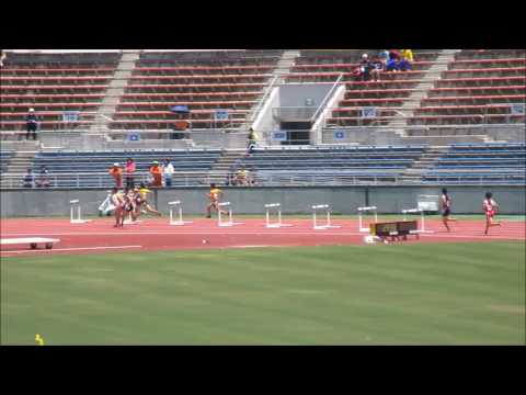 400mハードル男子　予選1組目　～愛媛県高校総体2017・陸上競技～