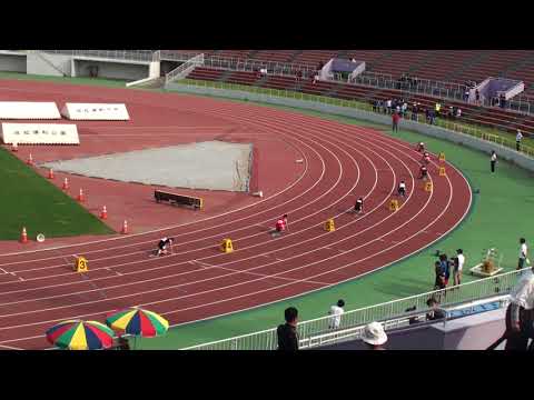 2018 茨城県高校総体陸上 男子八種競技400m 2組
