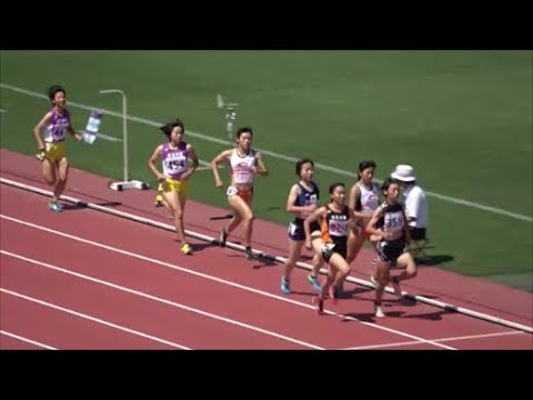 群馬県陸上競技選手権2018 女子800m決勝