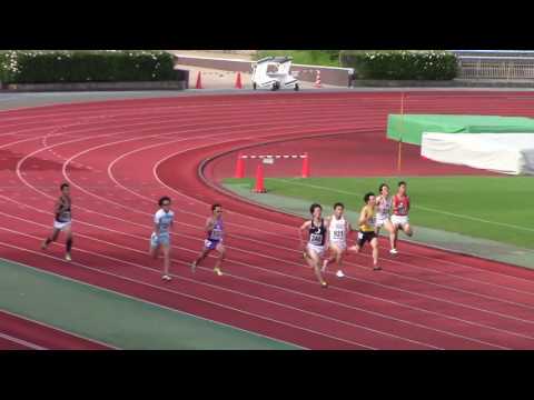 2016 西日本学生陸上 男子200m準決勝2