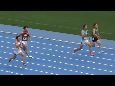 予選 男子200m 日本学生個人陸上2023