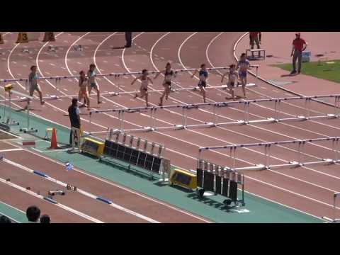 女子 7種競技100mH 1組・2組 南関東大会 R01