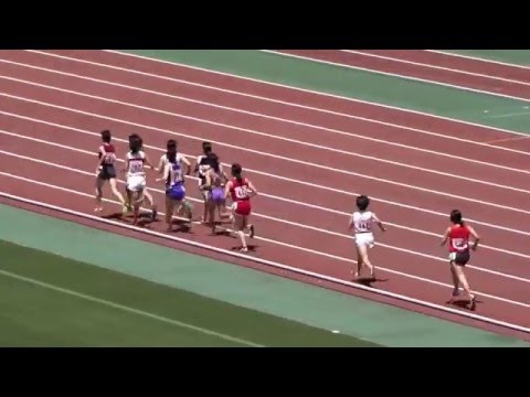 第93回関西学生陸上競技対校選手権大会　女子1500ｍ予選1組