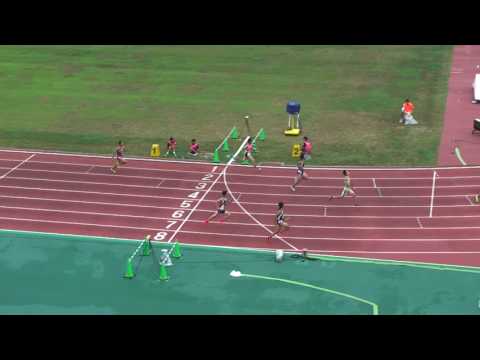 H29　千葉県中学総体　男子4x100mR　予選9組