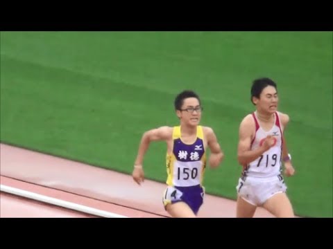 群馬県陸上競技選手権2017 男子1500m決勝