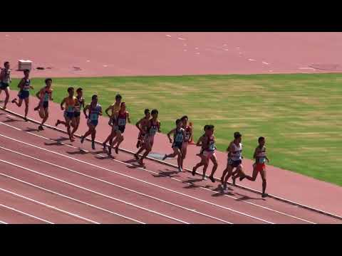2018 茨城県高校個人選手権 男子5000mタイムレース1組