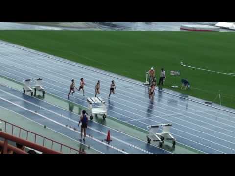 2017 茨城県選手権陸上 女子100m準決勝1組