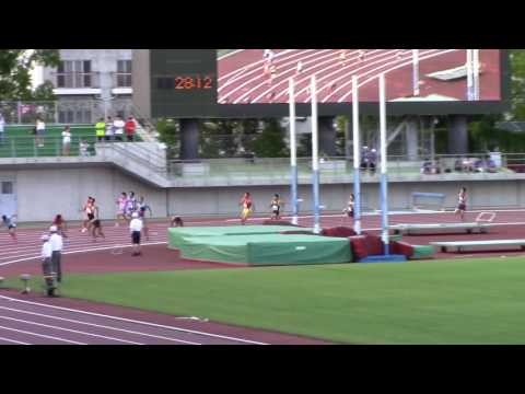 2016 岡山インターハイ陸上 男子4×100mR予選5