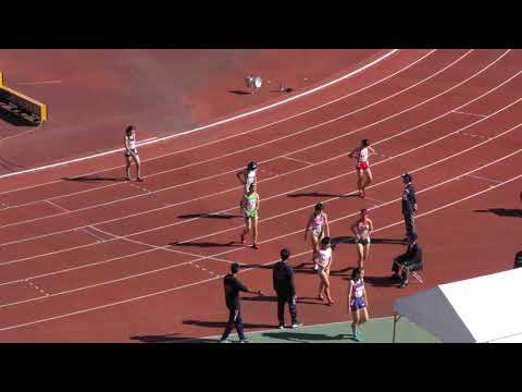 H30　関東高校新人　女子200m　予選2組