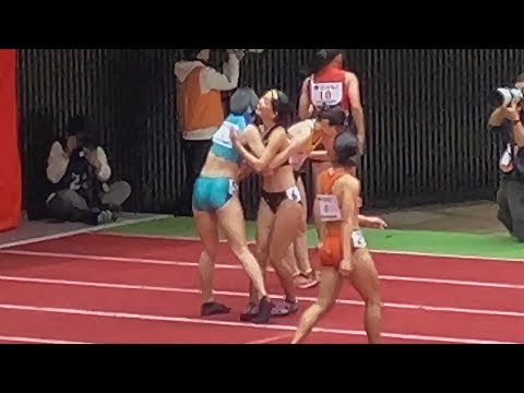 決勝 U20 女子60m 日本室内陸上2025