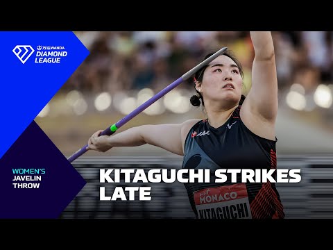 Another LATE win for Kitaguchi in Monaco javelin - Wanda Diamond League 2024