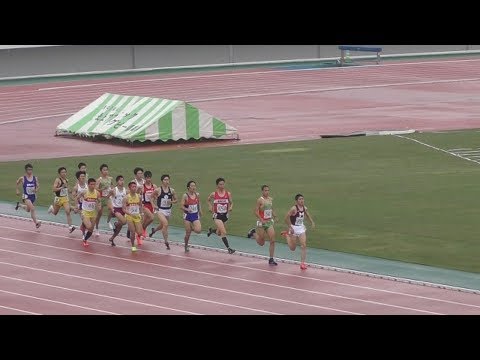 2017 岩手高総体 男子 1500メートル