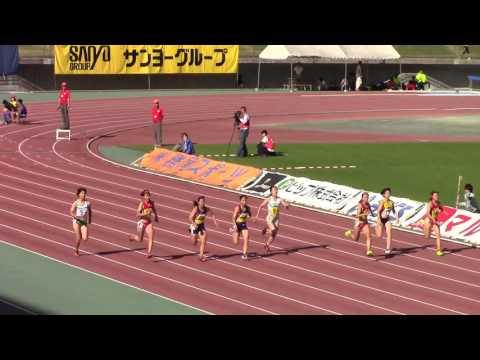 2015 布勢スプリント 女子100m 第2レース 1組