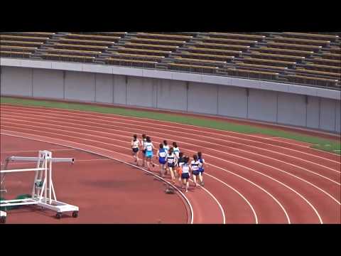 藤原瑠奈選手（松山大）女子3000m決勝、優勝タイム：10分44秒71　～四国インカレ2017～