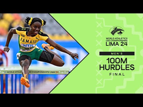 Kerrica Hill 🇯🇲 strikes gold in women&#039;s 100m hurdles | World Athletics U20 Championships Lima 24