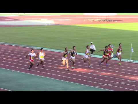 2016 日本インカレ陸上男子100m準決勝1