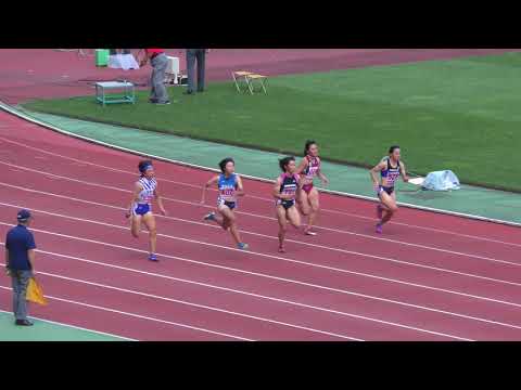 2018 東北陸上競技選手権 女子 100m 予選1組