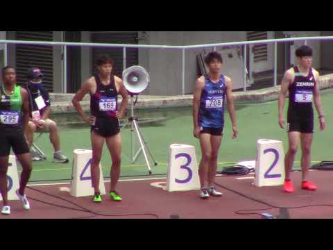 2021全日本実業団 男子110mH予選