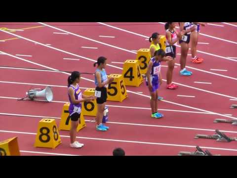 H29年度 学校総合 埼玉県大会 中学1年女子100m決勝