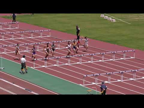 女子100mH準決勝1組　北関東 R01