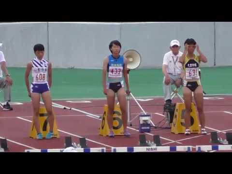 2017 東北陸上競技選手権 女子 100mH 予選1組