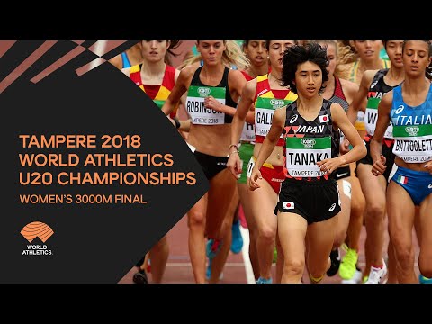 Women&#039;s 3000m Final - World Athletics U20 Championships Tampere 2018