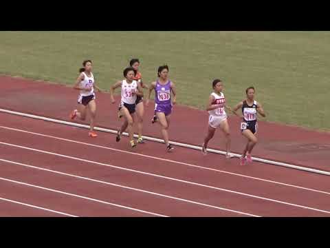 2018 関西学生陸上競技種目別選手権大会　女子1500ｍ予選1組