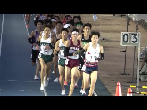 日体大記録会 5000m28組 永島(東農大二,22年度中大新入生) 2021.12.5