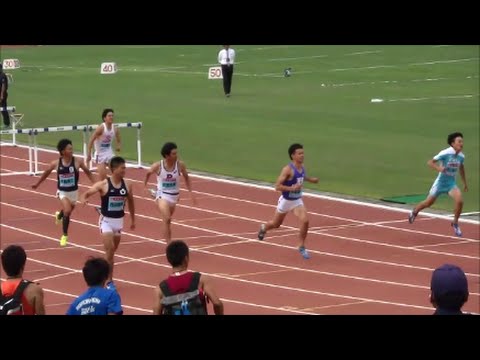 日本陸上混成競技2016 ジュニア男子十種110mH2組