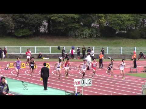 2017東海学生春季男子100m 18