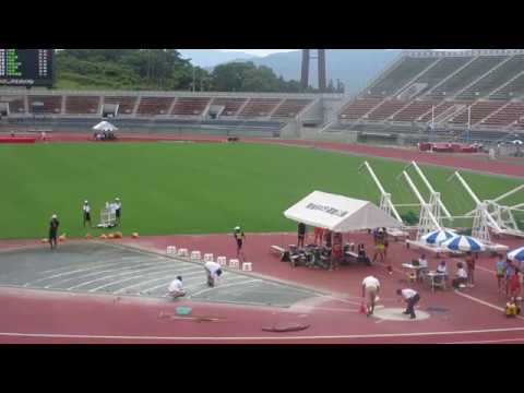 四国中学総体2017・陸上競技 女子四種競技砲丸投げ