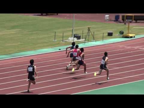58th東日本実業団 男子100m予選1組 川面聡大 10.60(+1.4)