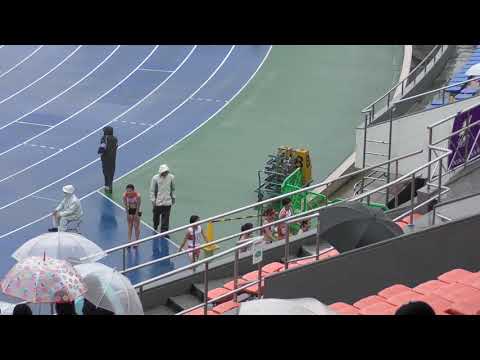 H29　関東高校新人　女子100m　予選1組